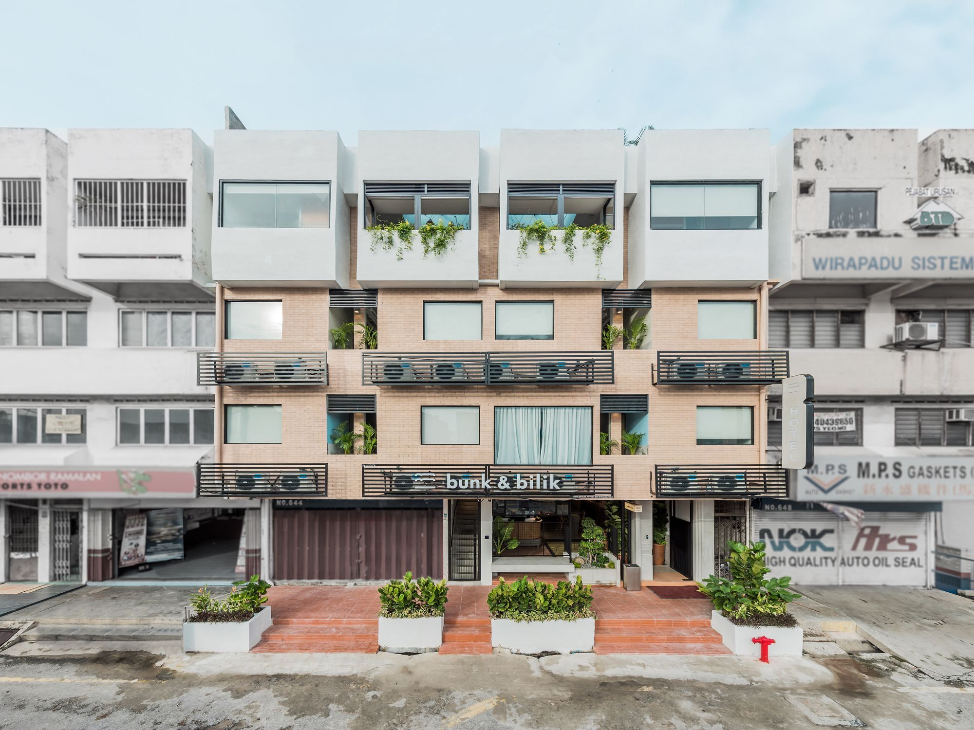 Bunk & Bilik Hotel Jalan Ipoh Куала-Лумпур Экстерьер фото
